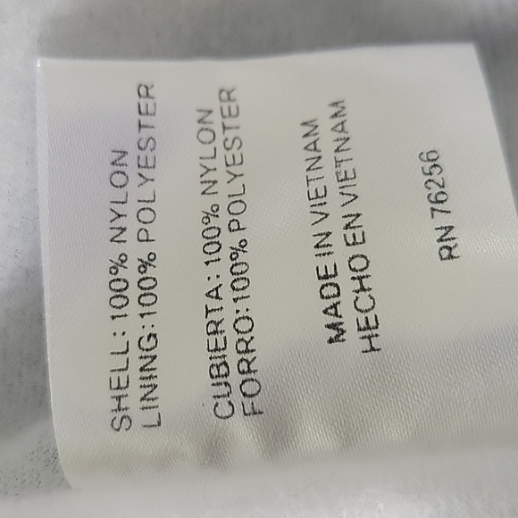 Cardinal Brand Men's 3XL Black Windbreaker Jacket. Lightweight Fleece Lined. - Picture 7 of 16